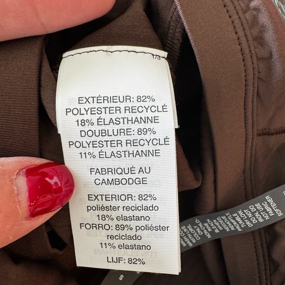 Vuori Inversion Rib Support Tank NWT Small Java Brown - Picture 14 of 15